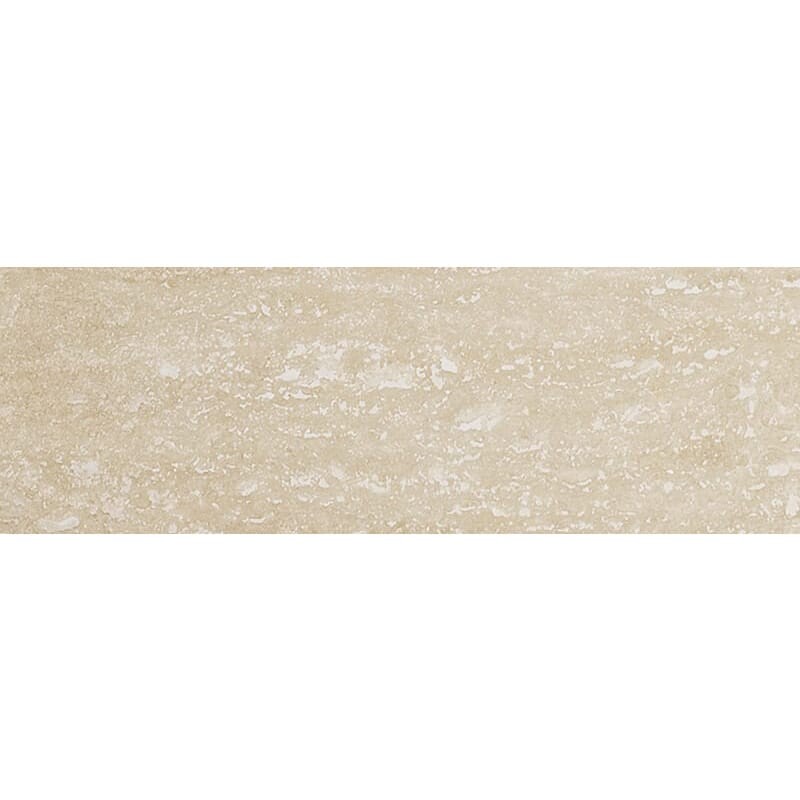 Chiaro Vein Cut Honed Filled Subway Travertine Tiles 4×12
