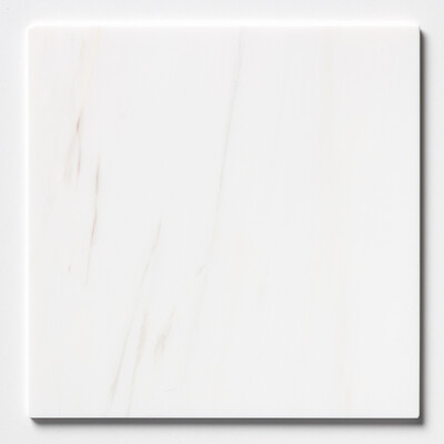 Bianco Dolomiti Honed Marble Tile 12x12