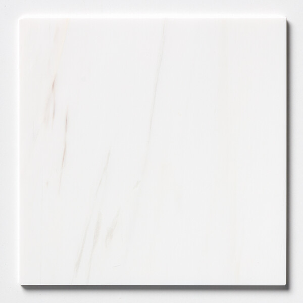 Bianco Dolomiti Honed Marble Tiles 12×12