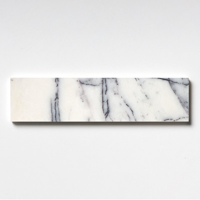 Lilac Honed Subway Marble Tiles 3×12