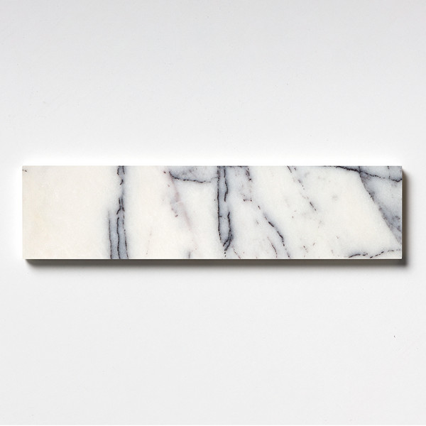 Lilac Honed Subway Marble Tiles 3×12
