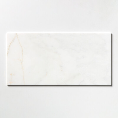 Fusion White Honed Marble Tiles 12×24