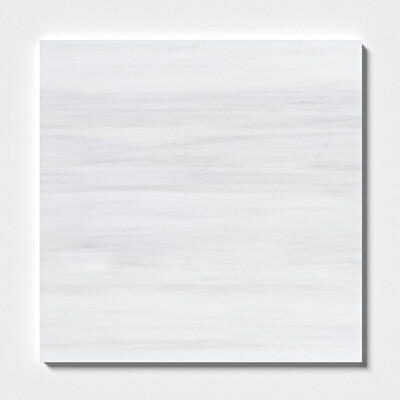 Bianco Dolomiti Honed Marble Tile 18x18