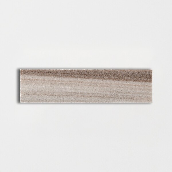 Silver Sky Polished Subway Marble Tiles 2×8