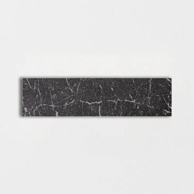 Nero Polished Subway Marble Tile 2x8