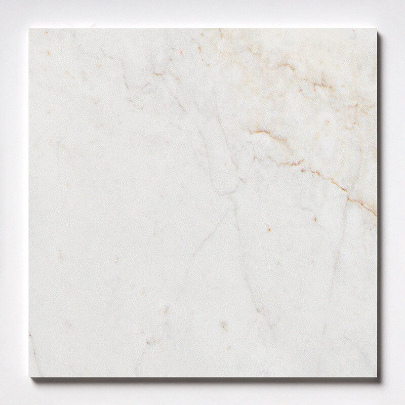 White Pearl Honed Marble Tiles 18×18