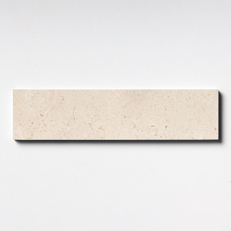 Desert Path Brushed Subway Limestone Tiles 3×12