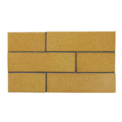 Pico Gold Matte Thin Brick Tiles 2 1/8×7 1/2