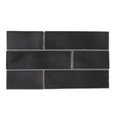 Perfect Storm Glossy Thin Brick Tiles 2 1/8×7 1/2