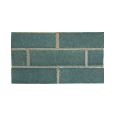 Aqua Marine Textured Thin Brick Tiles 2 1/8×7 1/2