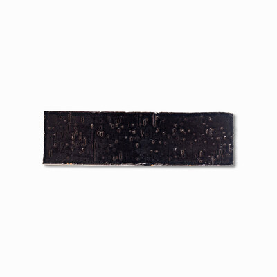 Plum Noir Glossy Ceramic Tile 2 3/4x9 3/4