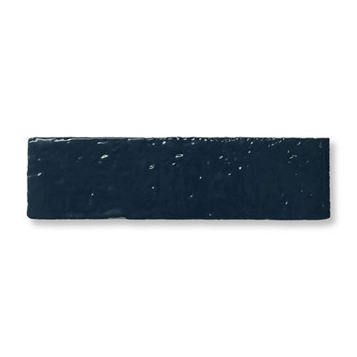 Pickford Blue Glossy Subway Thin Brick Tiles 2 3/4×9 3/4
