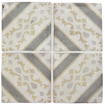 Florentine Glazed Terracotta Tiles 8×8