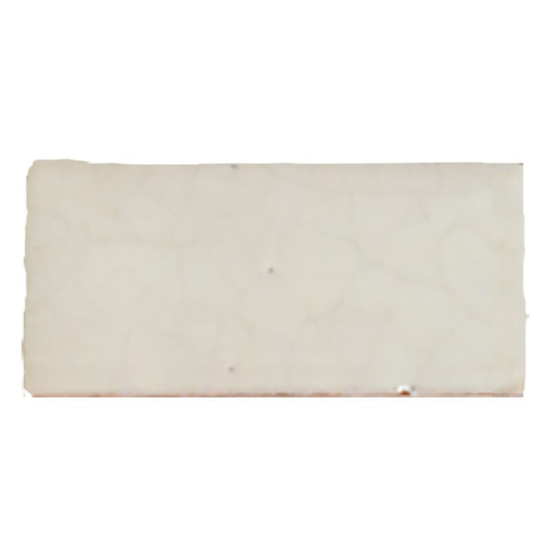 Cream Glazed Terracotta Tiles 3×6