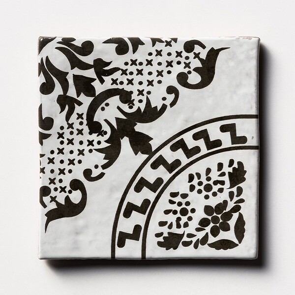 Antigua 2 Square 1/2 Glazed Terracotta Tiles 6×6