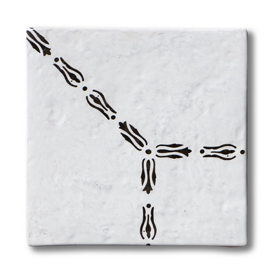 Antigua 5 Square 1/2 Glazed Terracotta Tiles 6×6