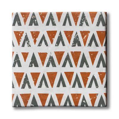 Zuni 2 Square 1/2 Glazed Terracotta Tiles 6×6