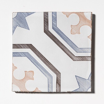 Star Turn Matte Glazed Terracotta Tiles 6×6