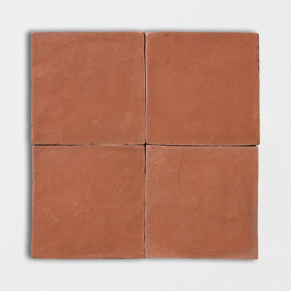 Handmade Cotto Dark Natural Terracotta Tiles 6×6