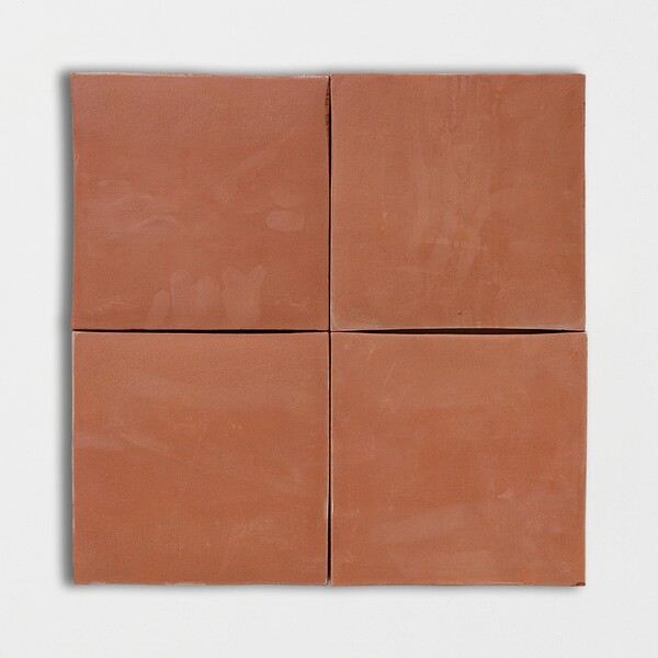 Handpressed Cotto Dark Natural Terracotta Tiles 6×6