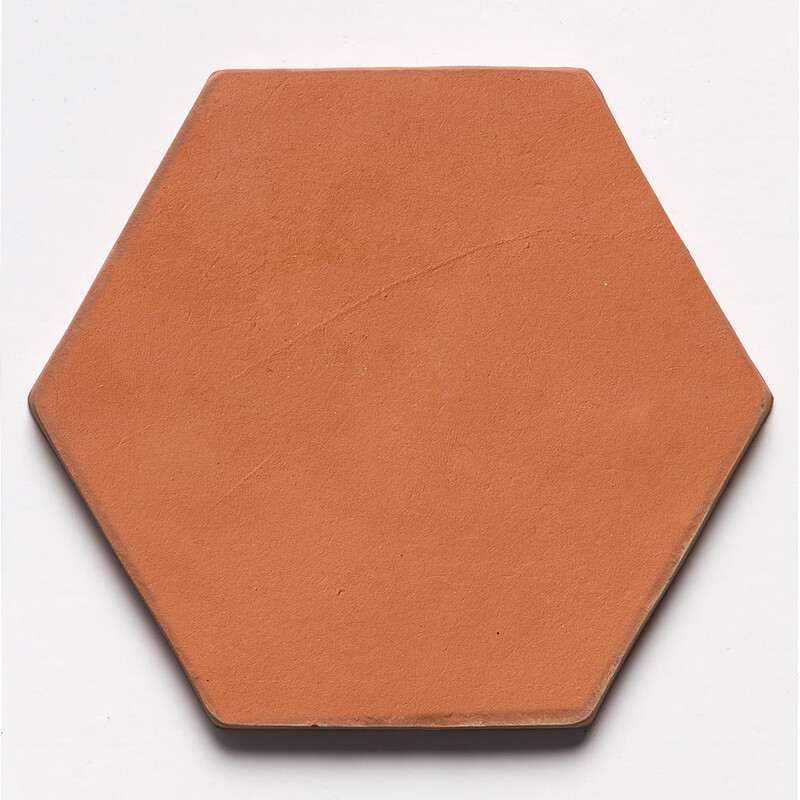 Azulejos de terracota hexagonales mate Artisana 6