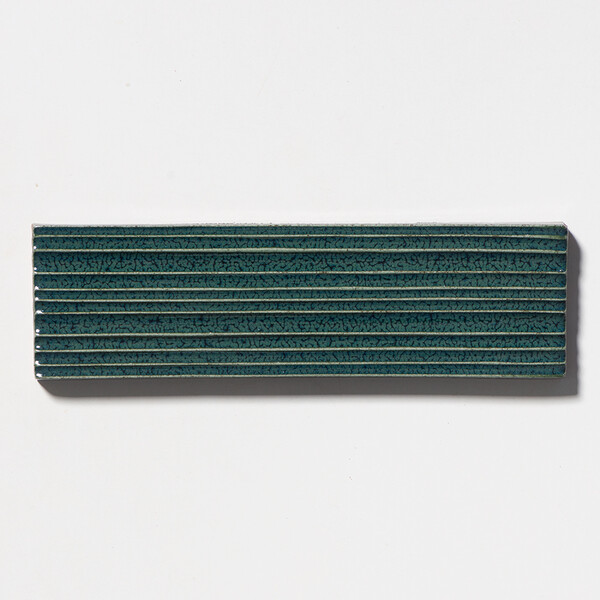 Juniper Glossy Legato Glazed Terracotta Accent Tiles 2 1/4×7 7/8