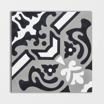 Handmade Flecha Honed Cement Tile 8x8
