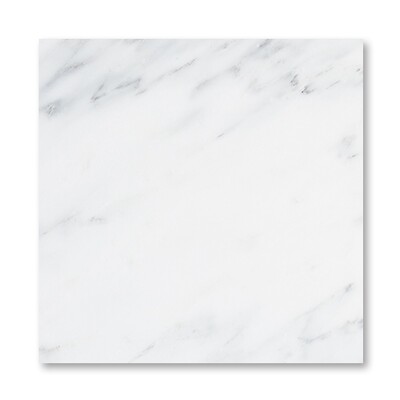 Bella White Honed  Marble Tiles 18×18