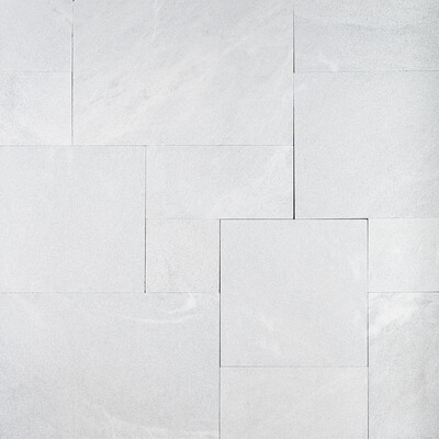 Tahoe Tumbled French Pattern Marble Pavers Various