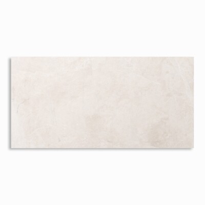 Vanilla Shadow Leather Marble Pavers 6x12
