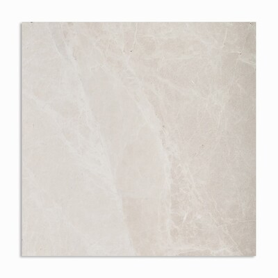 Vanilla Shadow Leather Marble Pavers 12x12