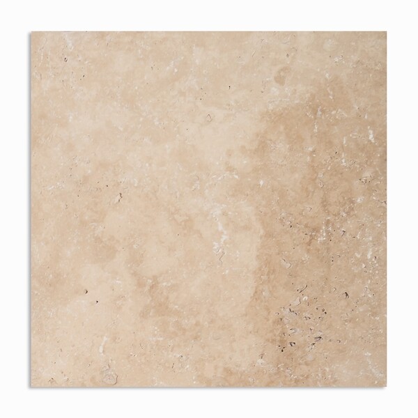 Light Standard Tumbled Travertine Pavers 16×16