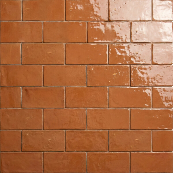 Sunrise Natural Hand Pressed Terracotta Tiles 3×6