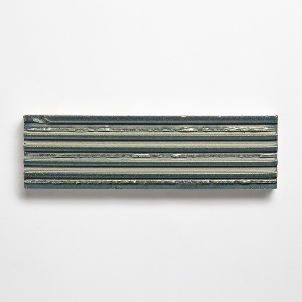 Ocean Leather Fluted Thin Brick Tiles 2 1/4×7 9/16