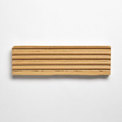 Topaz Glossy Fluted Thin Brick Tiles 2 1/4×7 9/16