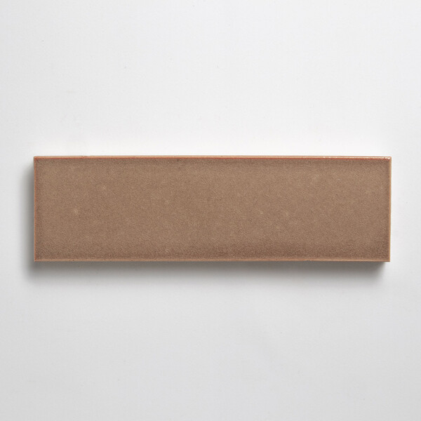 Salmon Leather Subway Thin Brick Tiles 2 1/4×7 9/16