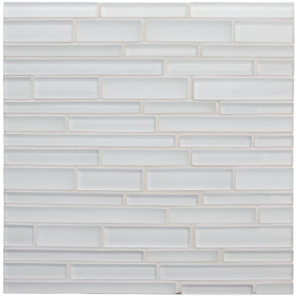 Schiuma Gloss/matte Interlocking Slides Glass Mosaics 12×12