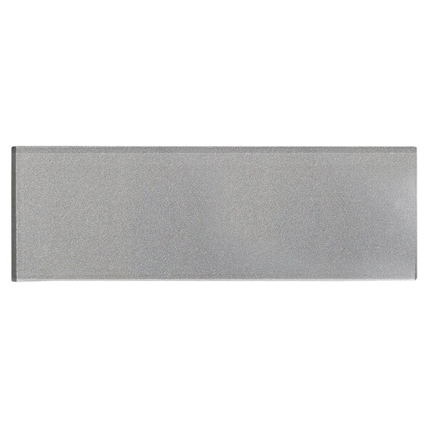 Nickel Metallic Subway Glass Tiles 3×9