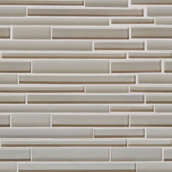 Crepuscolo Gloss/matte Interlocking Slides Glass Mosaics 12×12