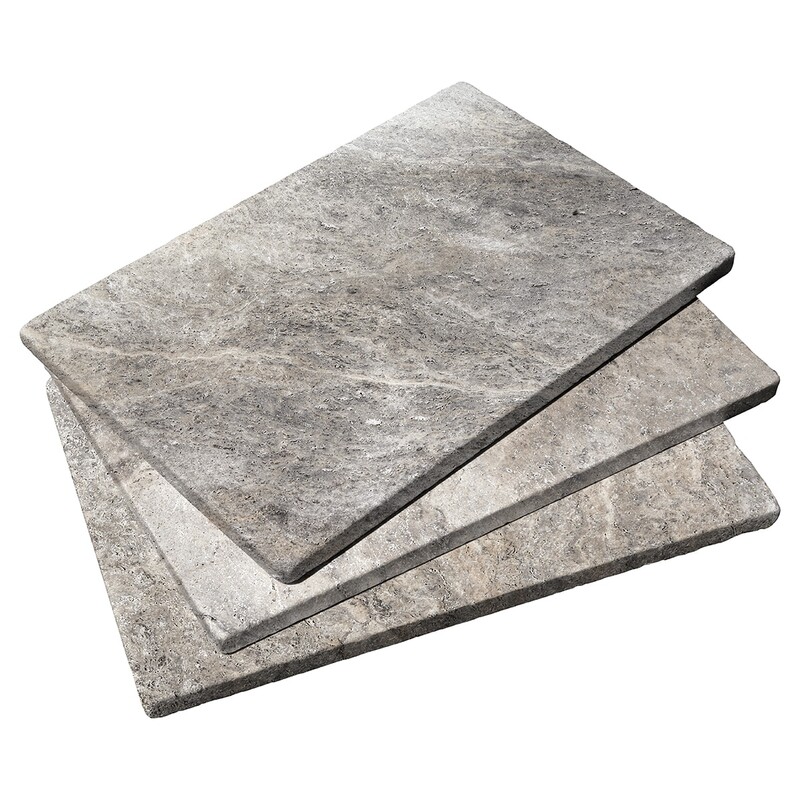 Silver Tumbled French Marble Patterns