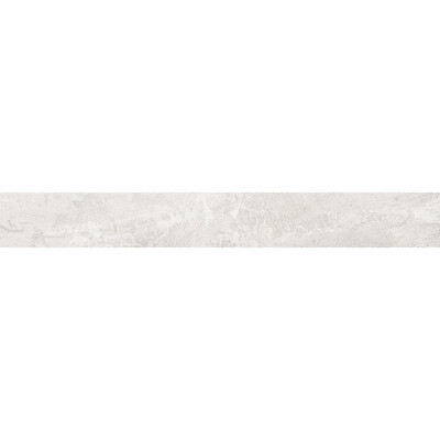 Melted Ice Matte Bullnose Concrete Look Porcelain Tiles 3×24