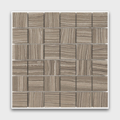 Mosaico porcelánico Matrix Taupe Mate 2x2 12x12