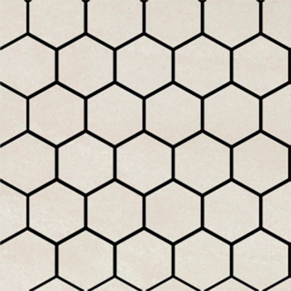 Carrara Gioia Matte Hexagon 2x2 Porcelain Mosaic 12x12