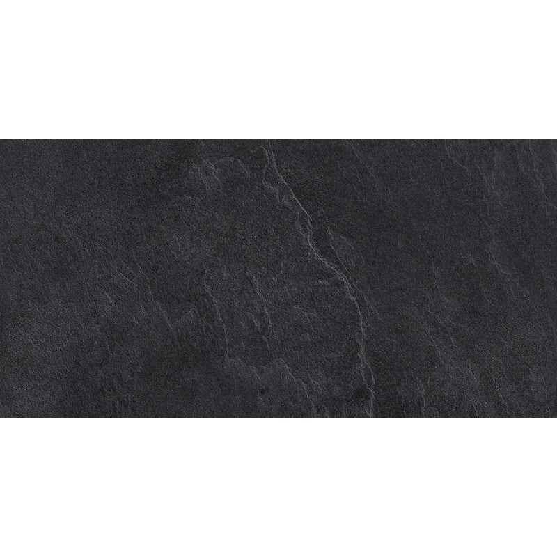 Dark Flow Matte Stone Look Porcelain Tiles 18×36