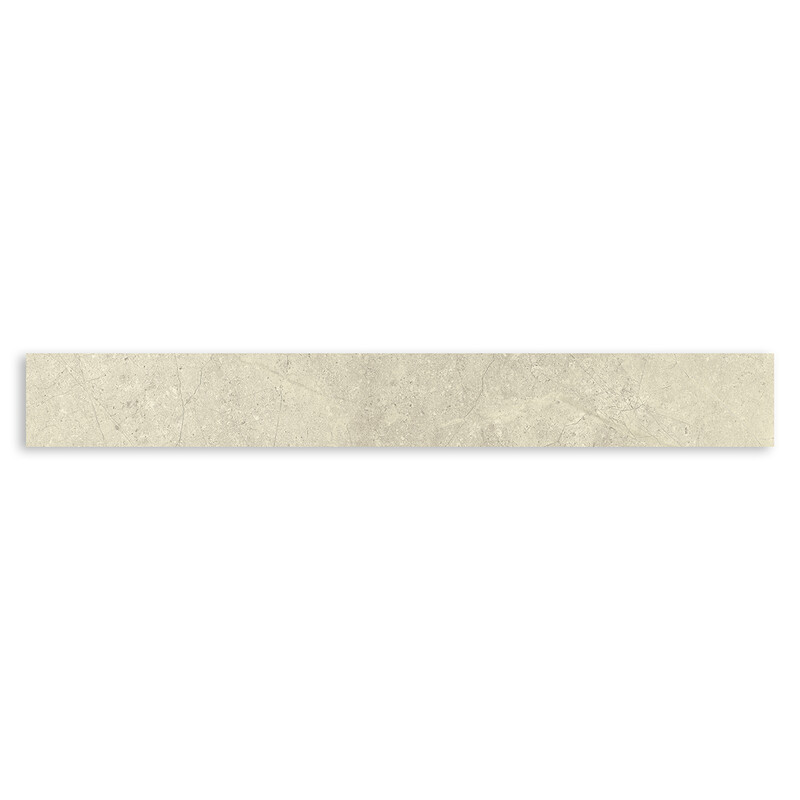 White Matte Bullnose Porcelain Moldings 3×24