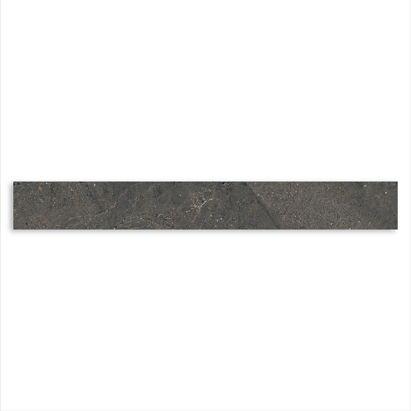 Dark Matte Bullnose Porcelain Moldings 3×24