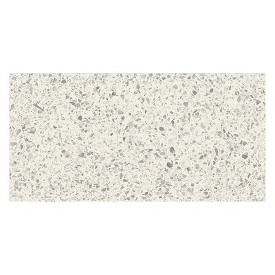 Diamond White Matte  Terrazzo Look Porcelain Tiles 12×24