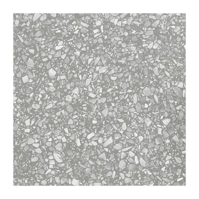 Fashion Grey Matte  Terrazzo Look Porcelain Tiles 24×24