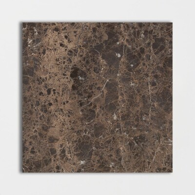 Oscuro Dark Polished Marble Tile 24x24