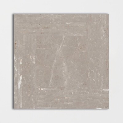 Gris Fawn Polished Downtown Marble Patterns 24x24